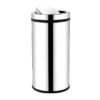 Thùng rác inox nắp lật 45L