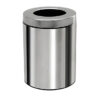 Thùng rác inox nắp lật 8L