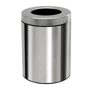 Thùng rác inox nắp lật 8L
