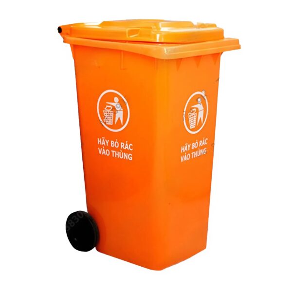Thùng rác nhựa 240 lít nắp kín