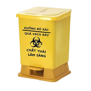Thùng rác y tế 15 lít đạp chân, chính hãng giá tốt nhất 2025