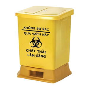 Thùng rác y tế chân đạp