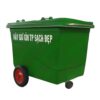 Xe thu gom rác 660 lít bánh nhỏ