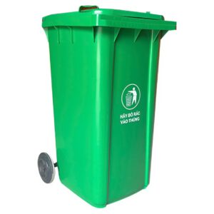 Thùng rác 240 lít nắp kín