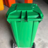 Thùng rác nhựa 240L màu xanh