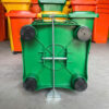 Thùng rác nhựa 60L dậm chân