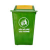 Thùng rác cố định 60 lít bập bênh