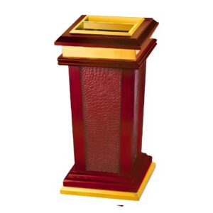 Thùng rác khách sạn có gạt tàn thuốc lá