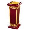 hùng rác gỗ có gạt tàn