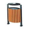 Thùng rác gỗ ngoài trời A37-K