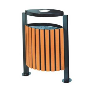 Thùng rác gỗ ngoài trời A37-K