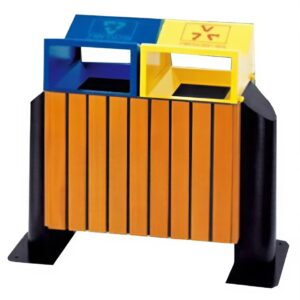 Thùng rác gỗ ngoài trời A78-L