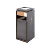 Thùng rác inox sảnh đẹp sang trọng, phủ Nano chống bám vân tay A8