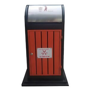 Thùng rác thép sơn tĩnh điện cao cấp mới nhất 2025